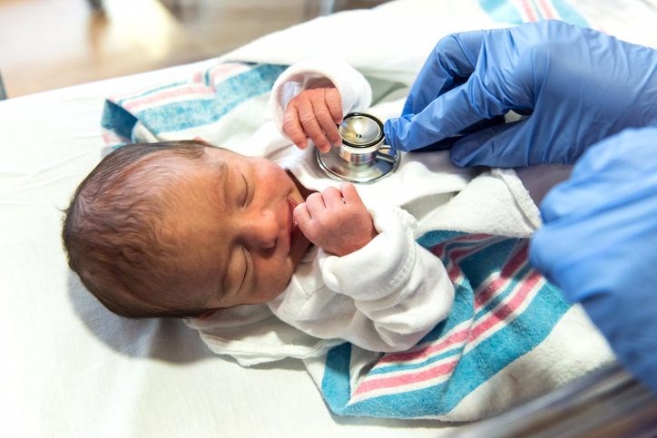 Newborn under Physical examination after Birth care